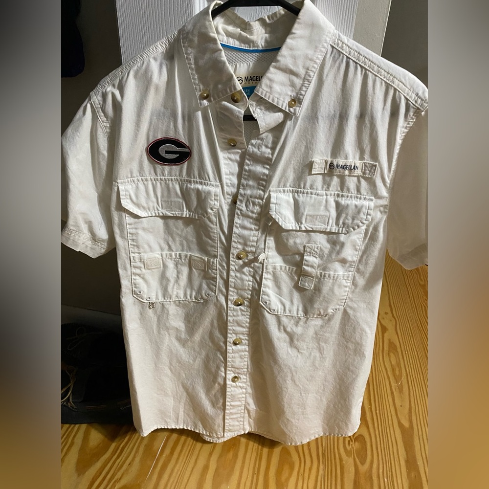 Georgia Bulldogs fishing shirt